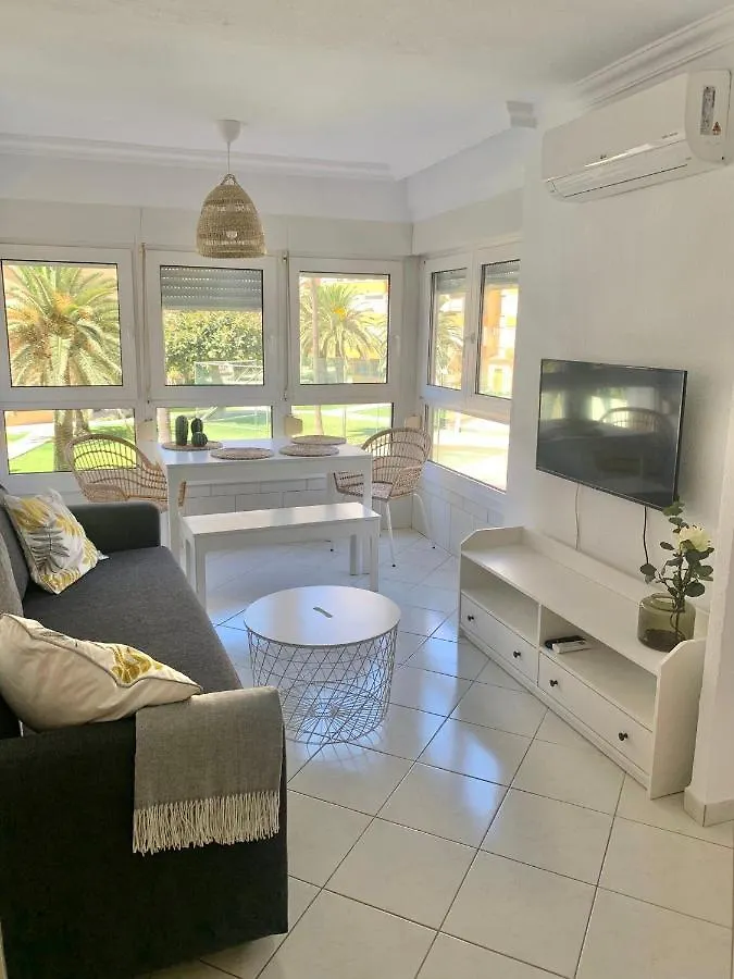 Maravilloso Estudio En Urbanizacion Centro Internacional En Algarrobo Costa A 50 Metros De La Playa 0*,